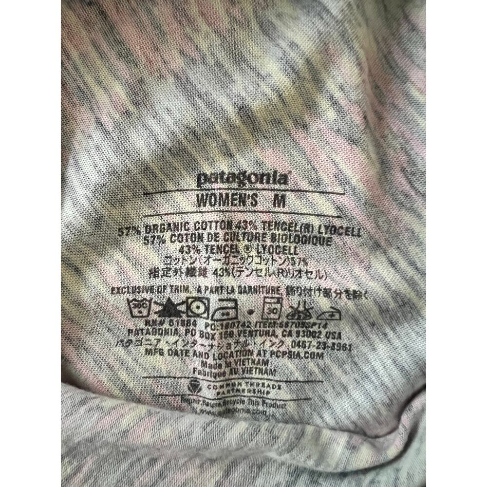 Patagonia Women’s Sprint Dress Keyhole A-Line Shelf Bra Medium Rainbow Organic - Picture 2 of 4